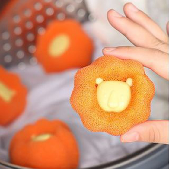 Återanvändbar hårborttagare tvättmaskins tvättkula