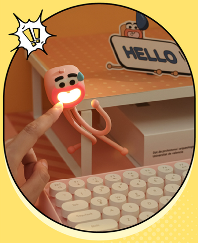 Söt LED-nattbelysning