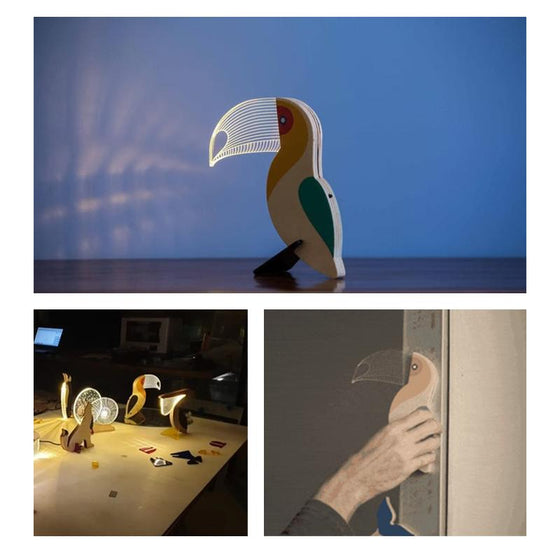 LED kreativ djur dekorations ljus