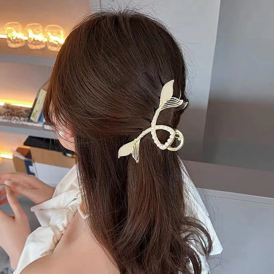 Hårklämmor i strass