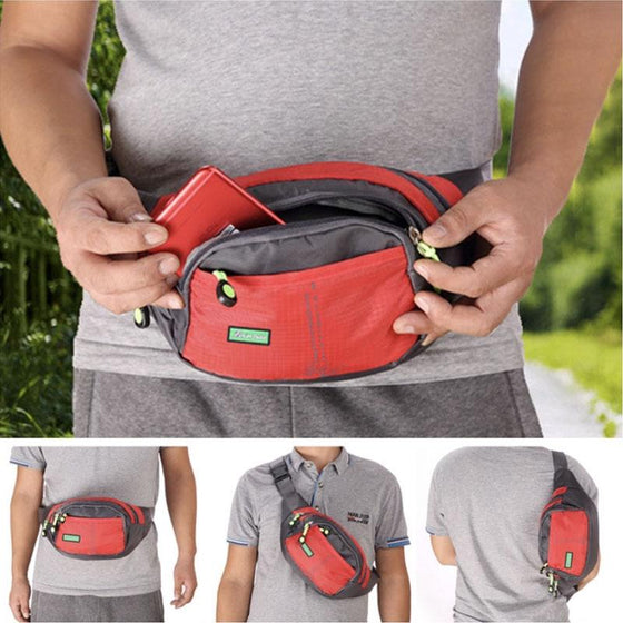 Utomhus Mltifunktionell Midjeväska