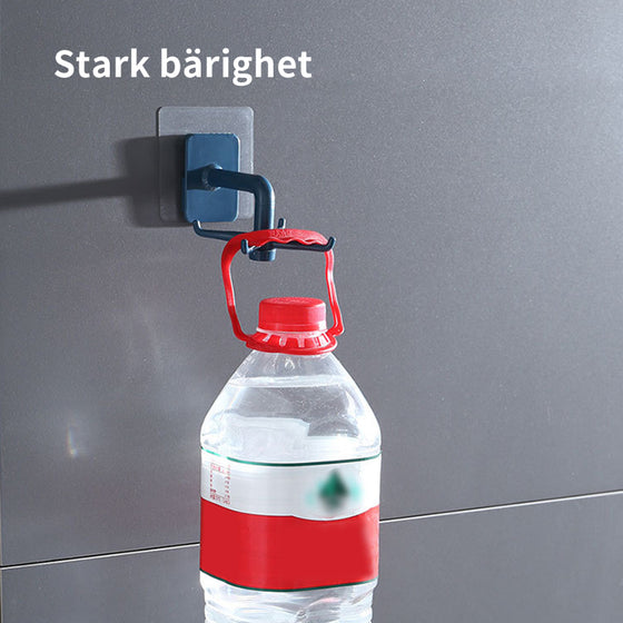 360 ° Roterande förvaringshylla med 4 Krok