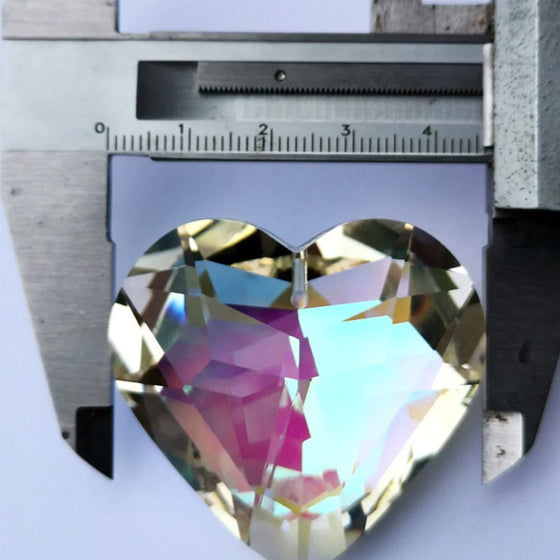 Suncatcher Prism Hantverk hängande hjärta