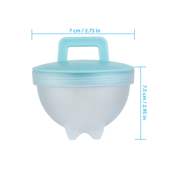 Äggkokningsform med borste och lock