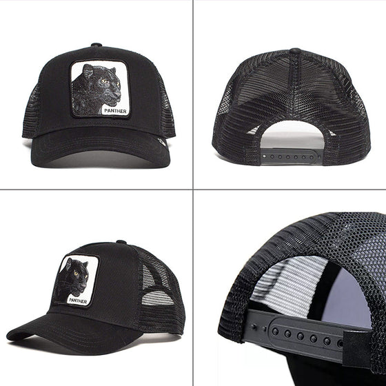 Djurmönster nät basebollkeps