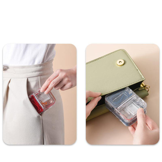 Bärbar Multifunktionell Medicinlåda