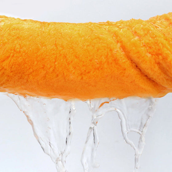 Superabsorberande hårhanddukfolie för vått hår