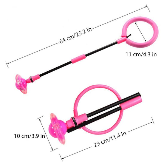 Vikbar Skip Ball för Barn