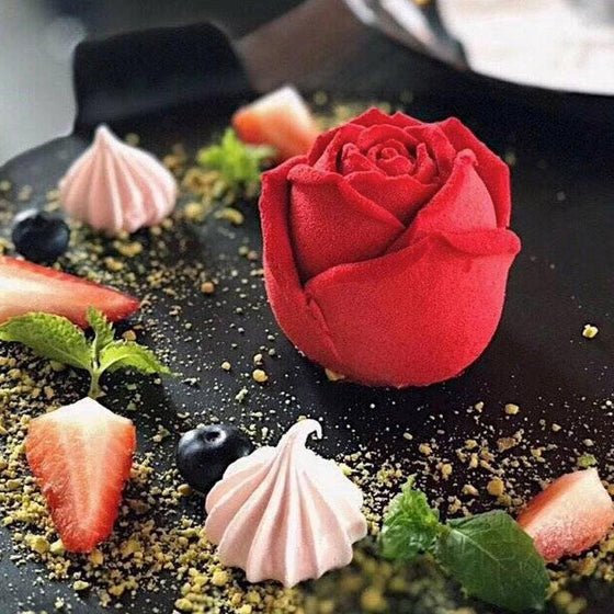 3D silikon rosform iskubform