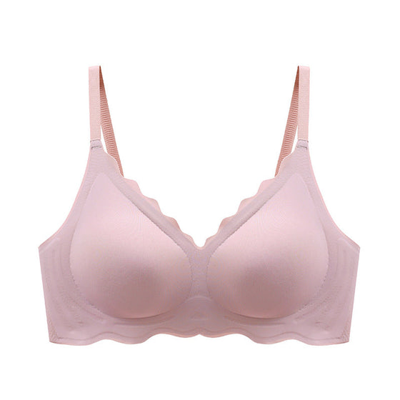 Andningsbar sömlös trådfri bh