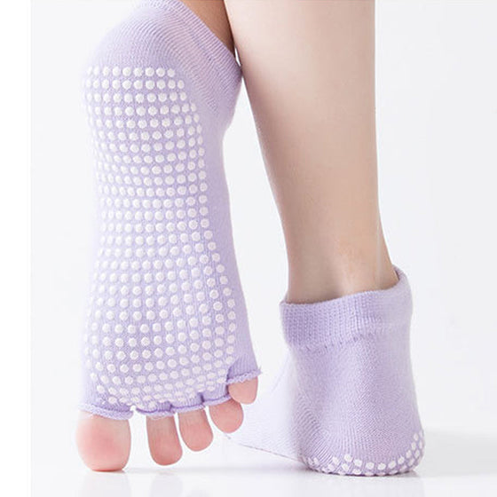 Halkfria yogastrumpor