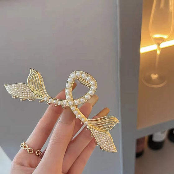 Hårklämmor i strass