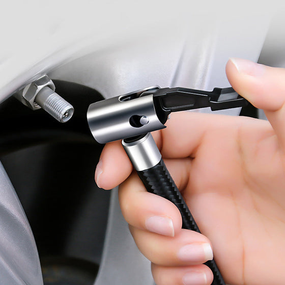 Bärbar digital display luftpump