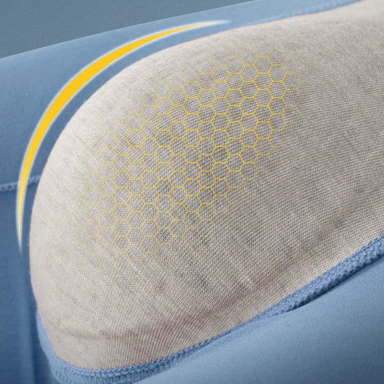 Mäns ekologiska latex stödpåse