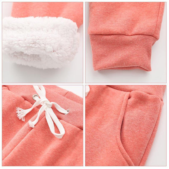 Träningsbyxor med fleece