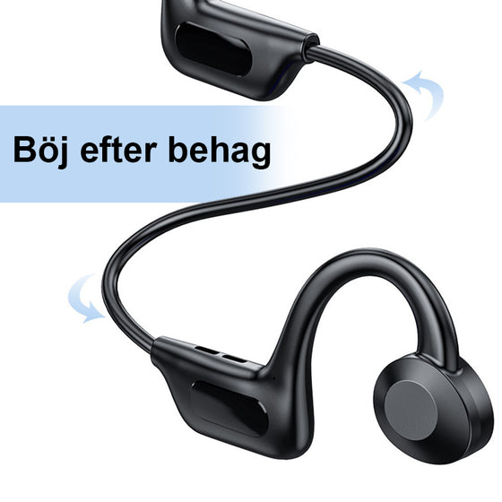 Benlednings Hörlurar - Trådlöst Bluetooth Headset