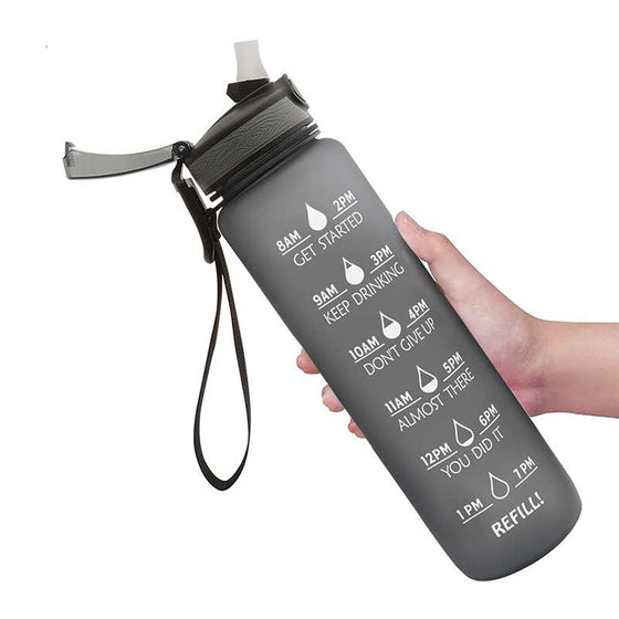 Färggradient sportflaska