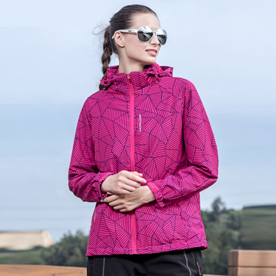 Vattentät och andningsbar jacka