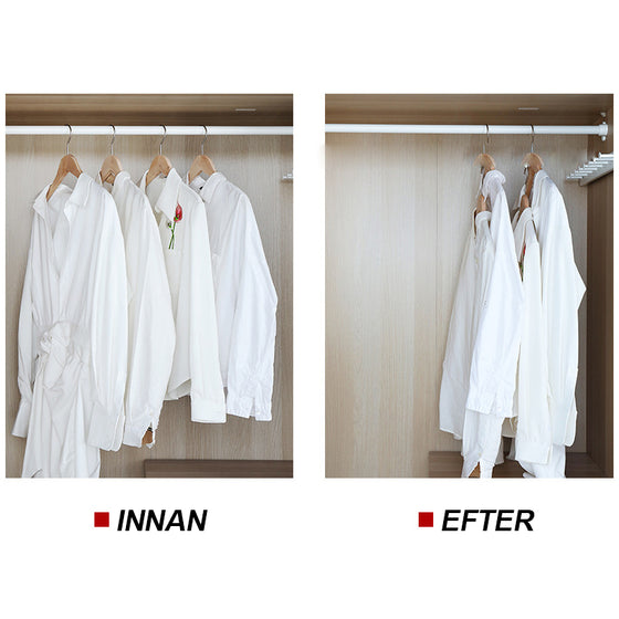 Krokar för klädgalge