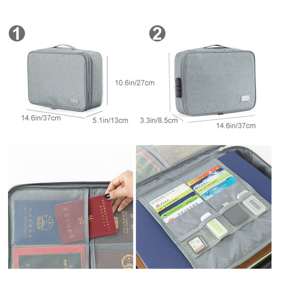 Duk Dokument Organiserings Padfolio