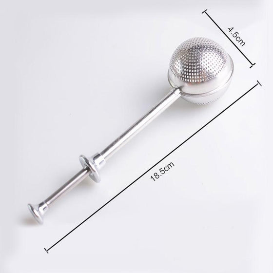 Kulformad infällbar tesil