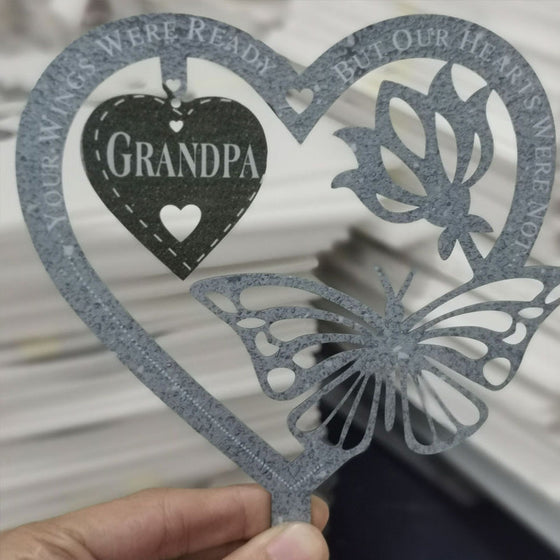 Fjärilskylt Prydnad