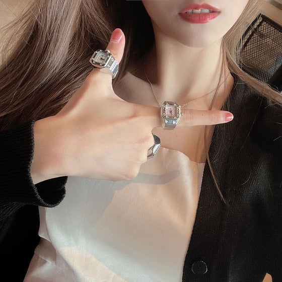 Ring med riktig klocka för par