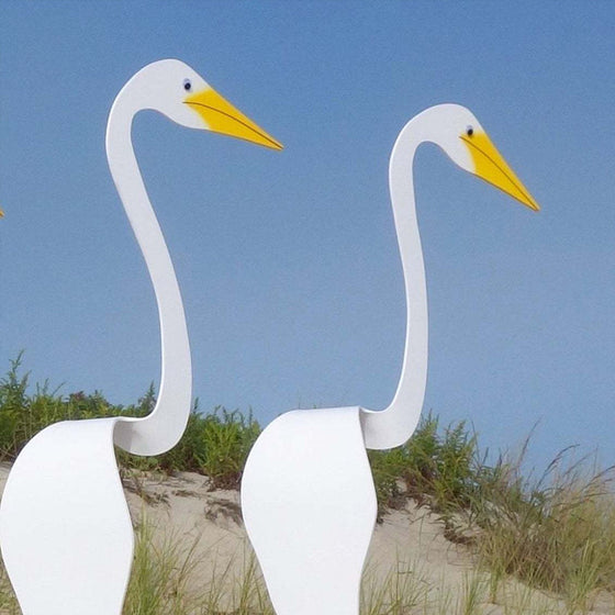 Virvlande fåglar trädgårdsdekoration