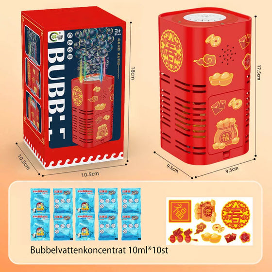 Bärbar Fireworks Bubble Maskin