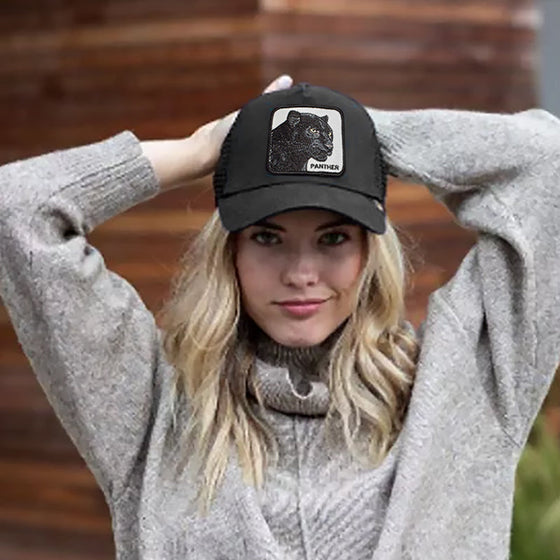 Djurmönster nät basebollkeps