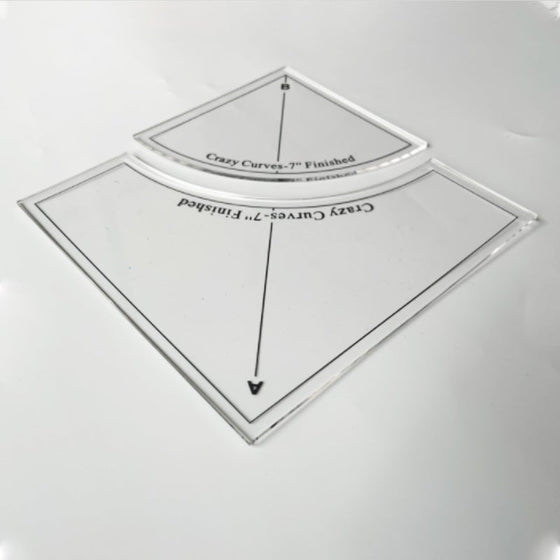 Quick curve quilt malluppsättning