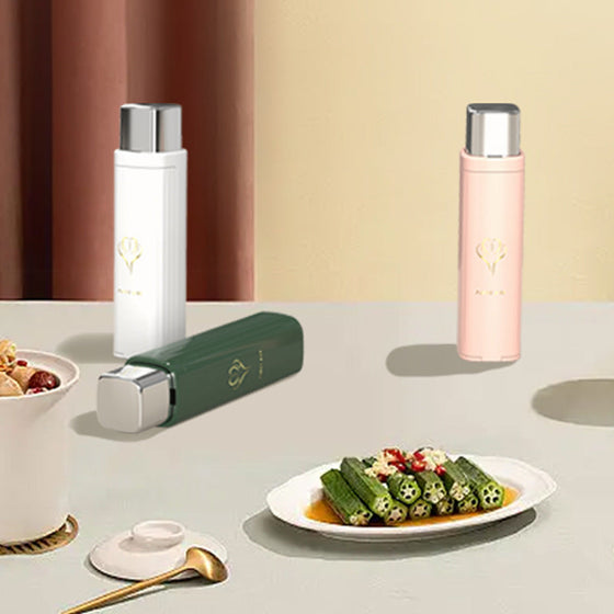 Bärbar tandtrådsdispenser