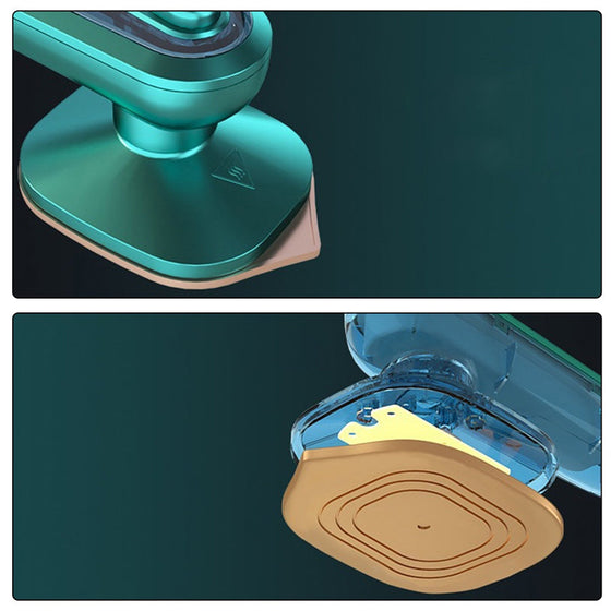 Bärbart mini ångstrykjärn