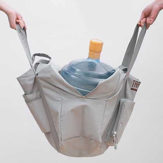 Bärbar Hopfällbar Förvaringsväska med Stor Kapacitet