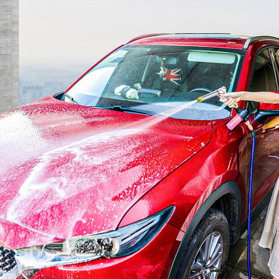 Multifunktionellt biltvättvattenverktyg