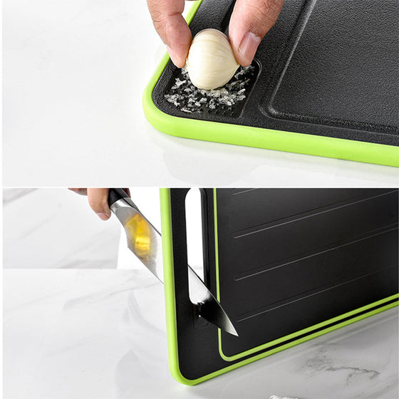 Dubbelsidig snabbupptining skärbräda