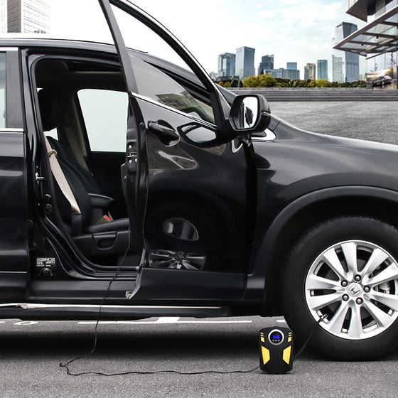 Bärbar digital display luftpump