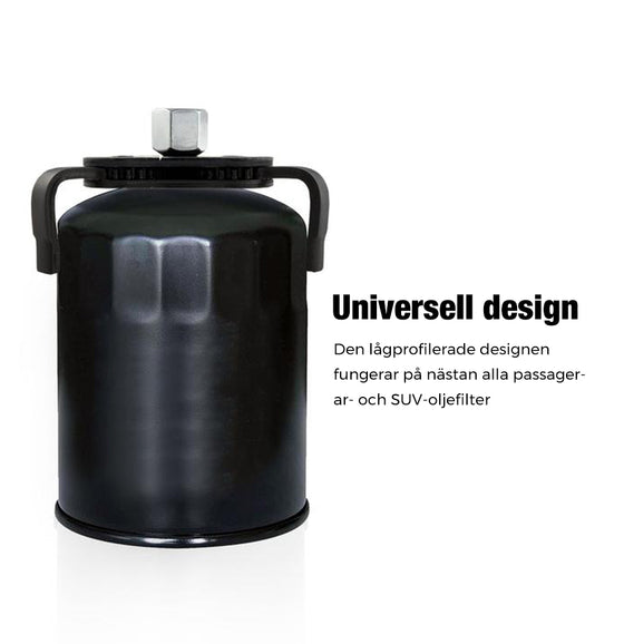 Universal justerbar oljefilternyckel