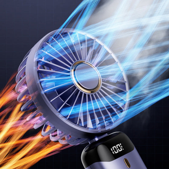 Bärbar elektrisk kallkompresskylfläkt