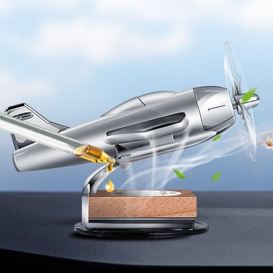 Aromaterapi för flygplansbilar med solenergi