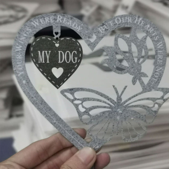 Fjärilskylt Prydnad