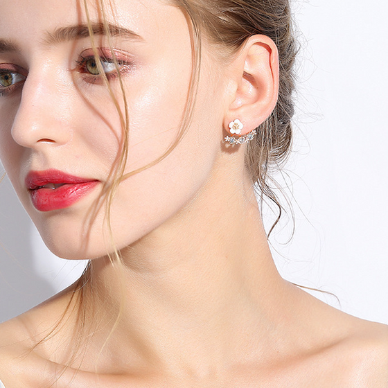 Daisy backhängande örhängen