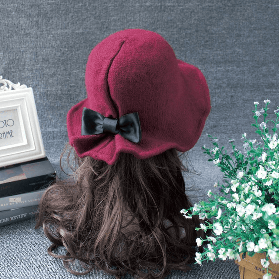 Elegant retro vintermössa