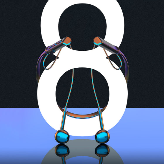 Bluetooth 5.0 trådlöst sportheadset