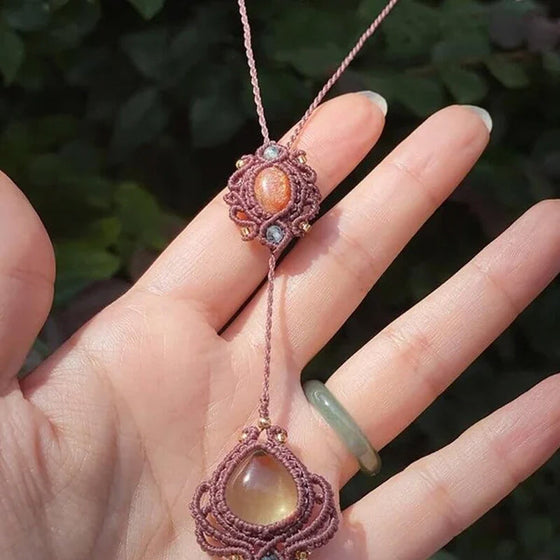 Gör-det-själv-flätad repsats