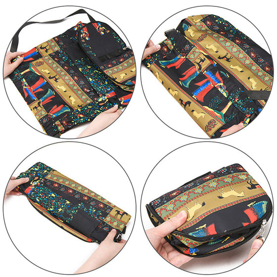 Dragsnöre Hopfällbar Sport Ryggsäck med Stor Kapacitet