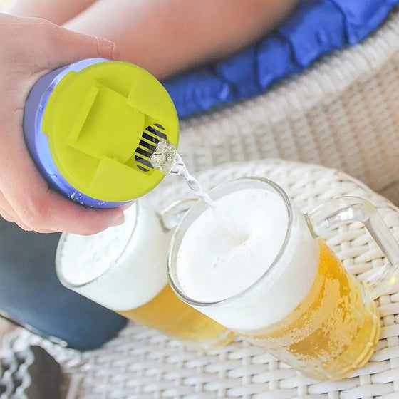 Dammtät förseglingslock för dryck