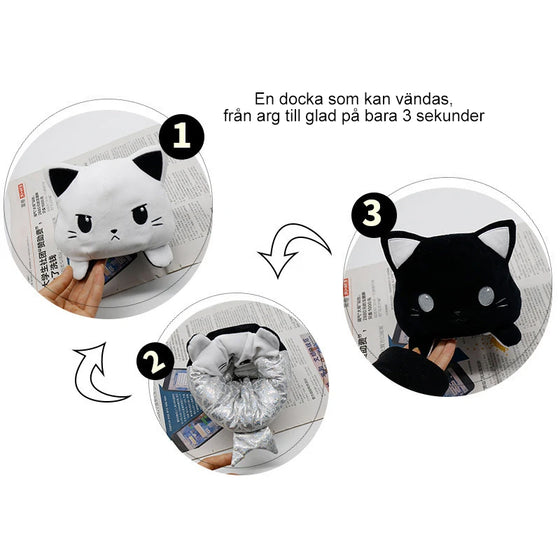 Lyckrea ™ Vändbara söta plyschleksaker