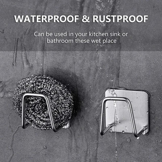 Borstat rostfritt stål krok