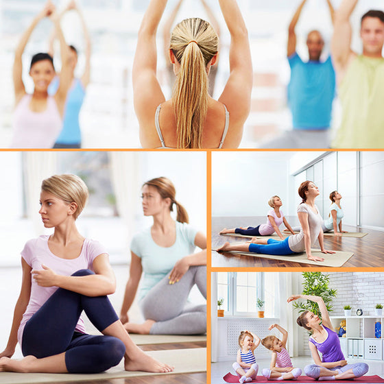 Halkfria yogastrumpor